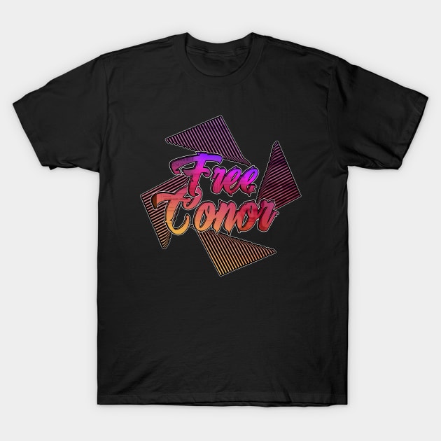 Free Conor: 199X T-Shirt by SillyZeus